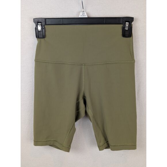 Lululemon Align High Rise Shorts Green Women's Size 4 - Picture 1 of 10